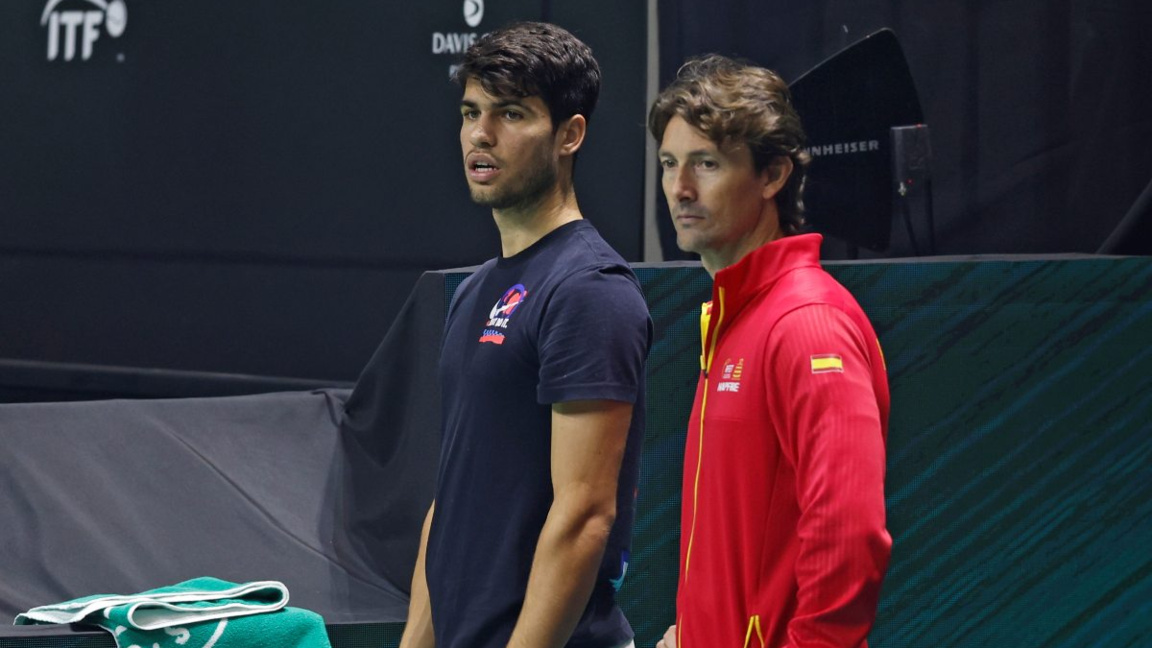 Карлос Алкарас (вляво) и Хуан Карлос Фереро извървяха дълъг път заедно.