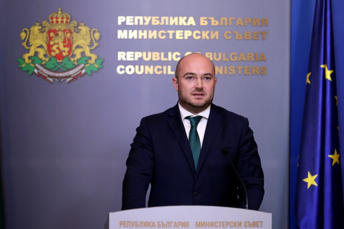 Министърът на правосъдието Георги Георгиев