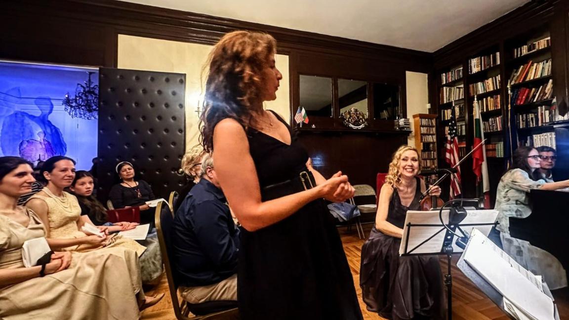 Bulgarian Concert Evenings in New York close in a full house