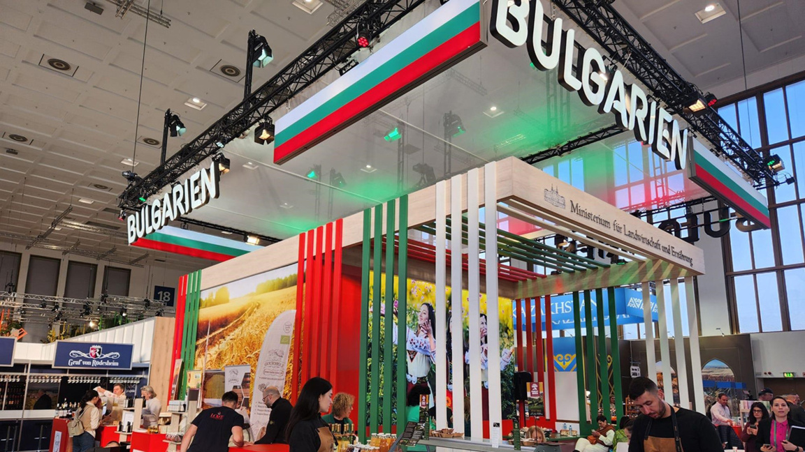 15 bulgarische Produzenten präsentieren sich auf der „Grünen Woche“ in Berlin