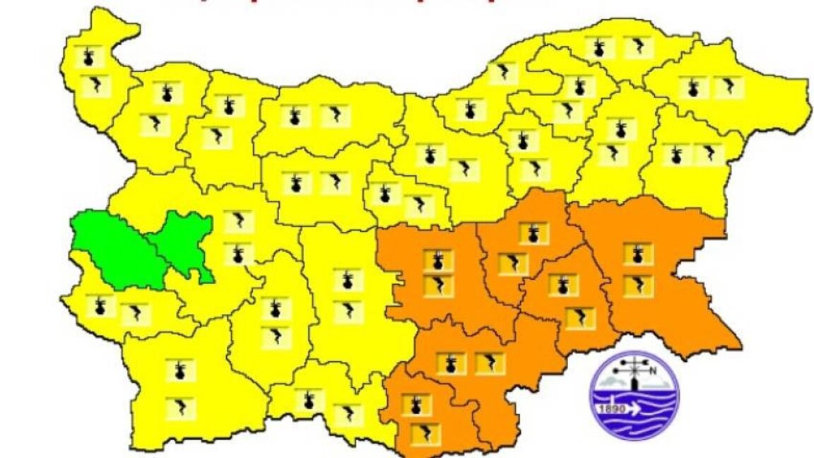 Meteorolojiden tehlikeli sıcaklıklar ve gökgürültülü sağnak yağış uyarısı