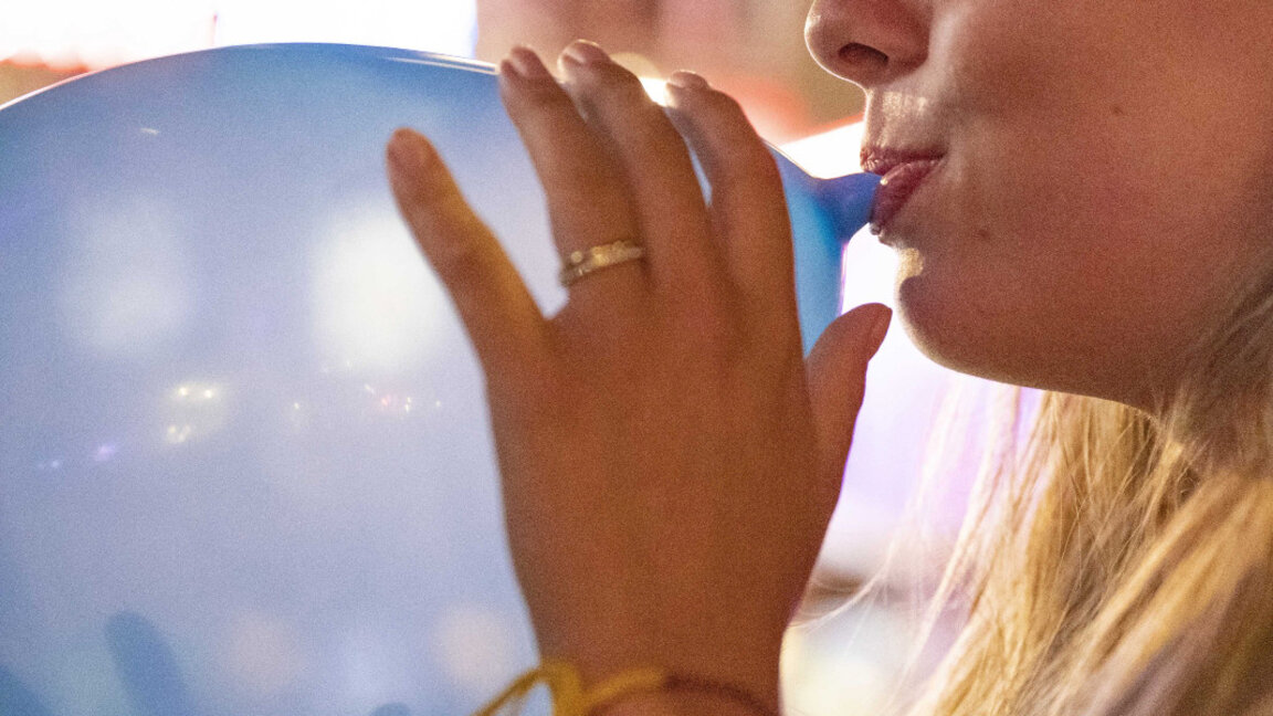 Употребата на "веселите балони" може да ...