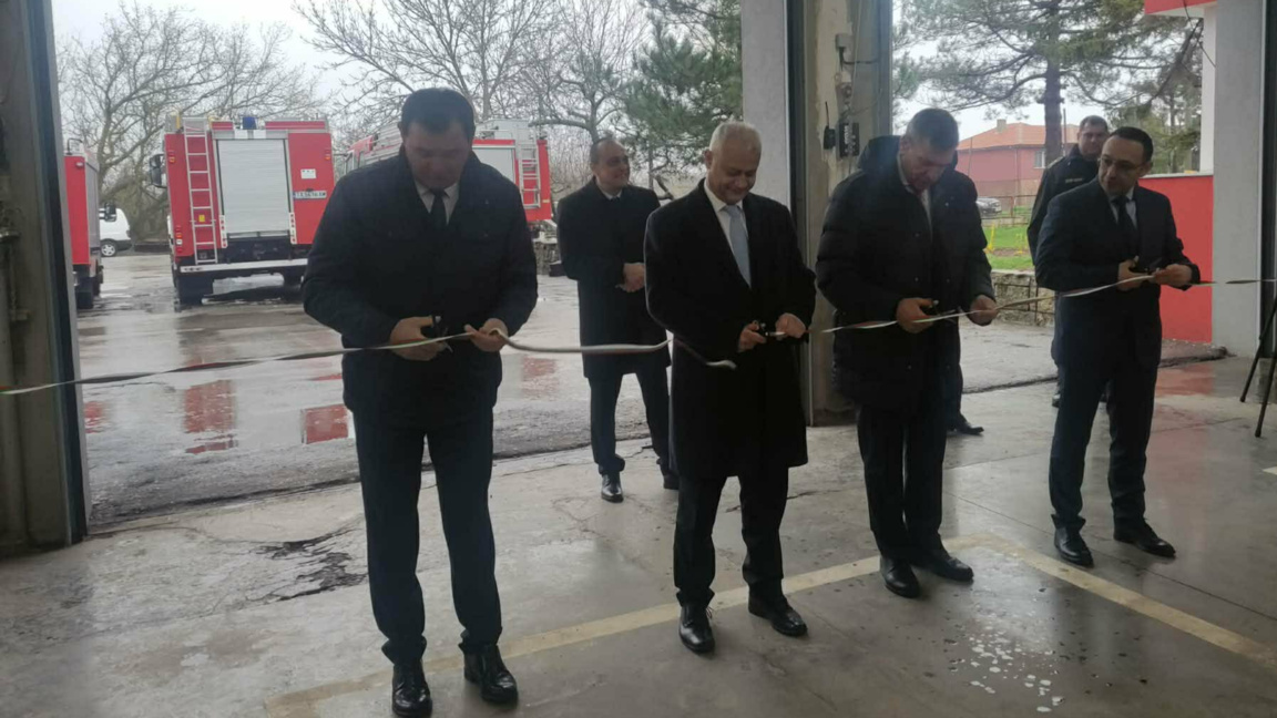 Откриха ремонтираната сграда на пожарната в Балчик