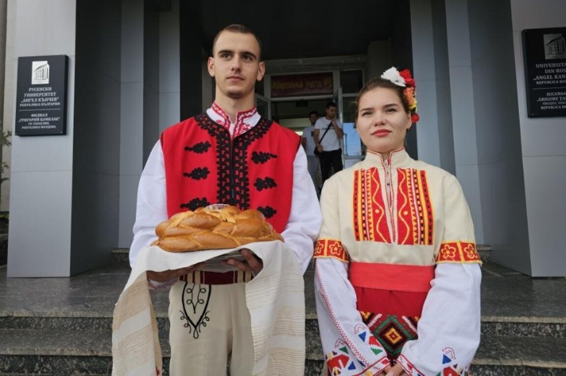 Посрещане на гостите на БНР в Тараклия