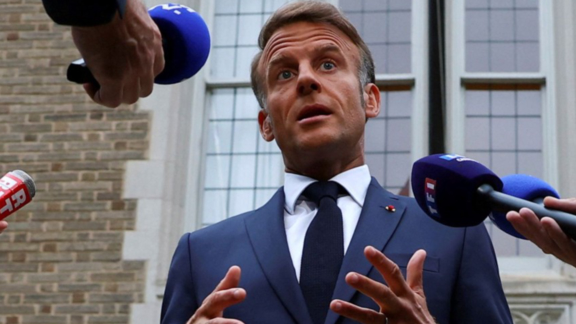 Президентът на Франция Еманюел Макрон