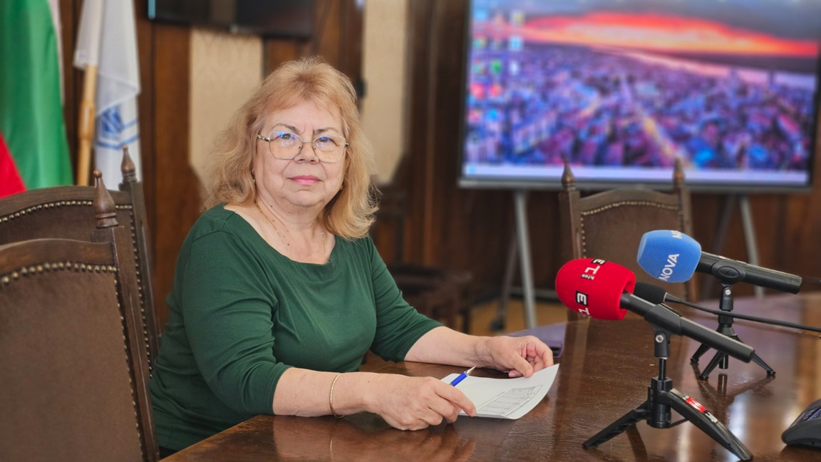 Милена Хинкова - председател на РИК - Русе