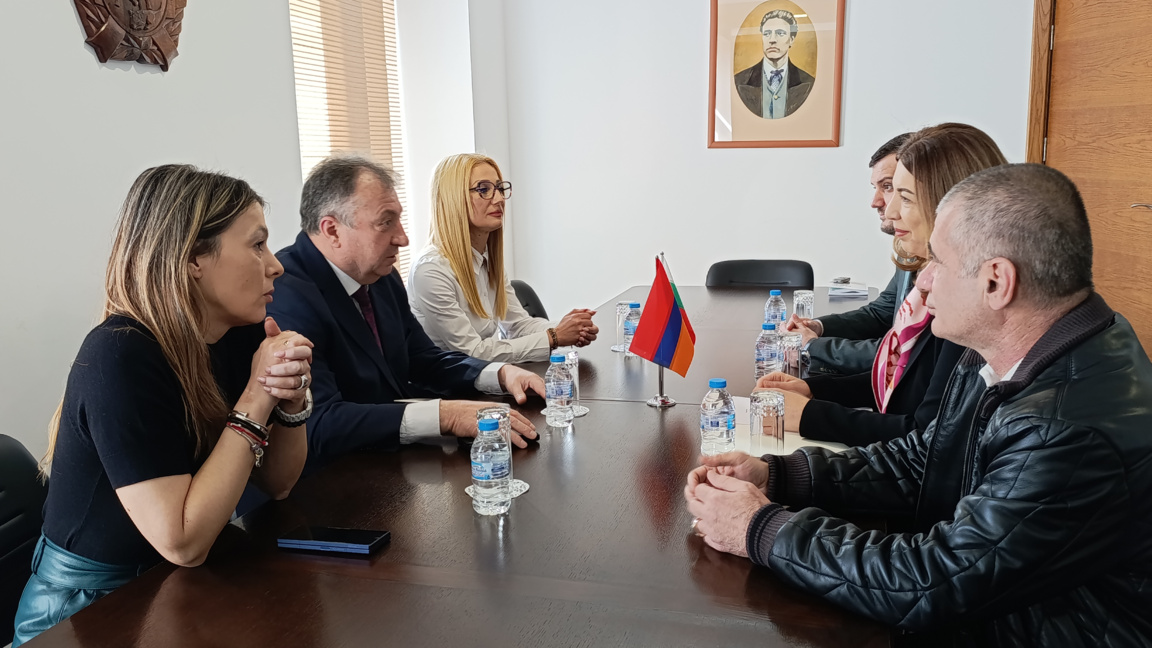 Кметът на Шумен се срещна с арменския посланик