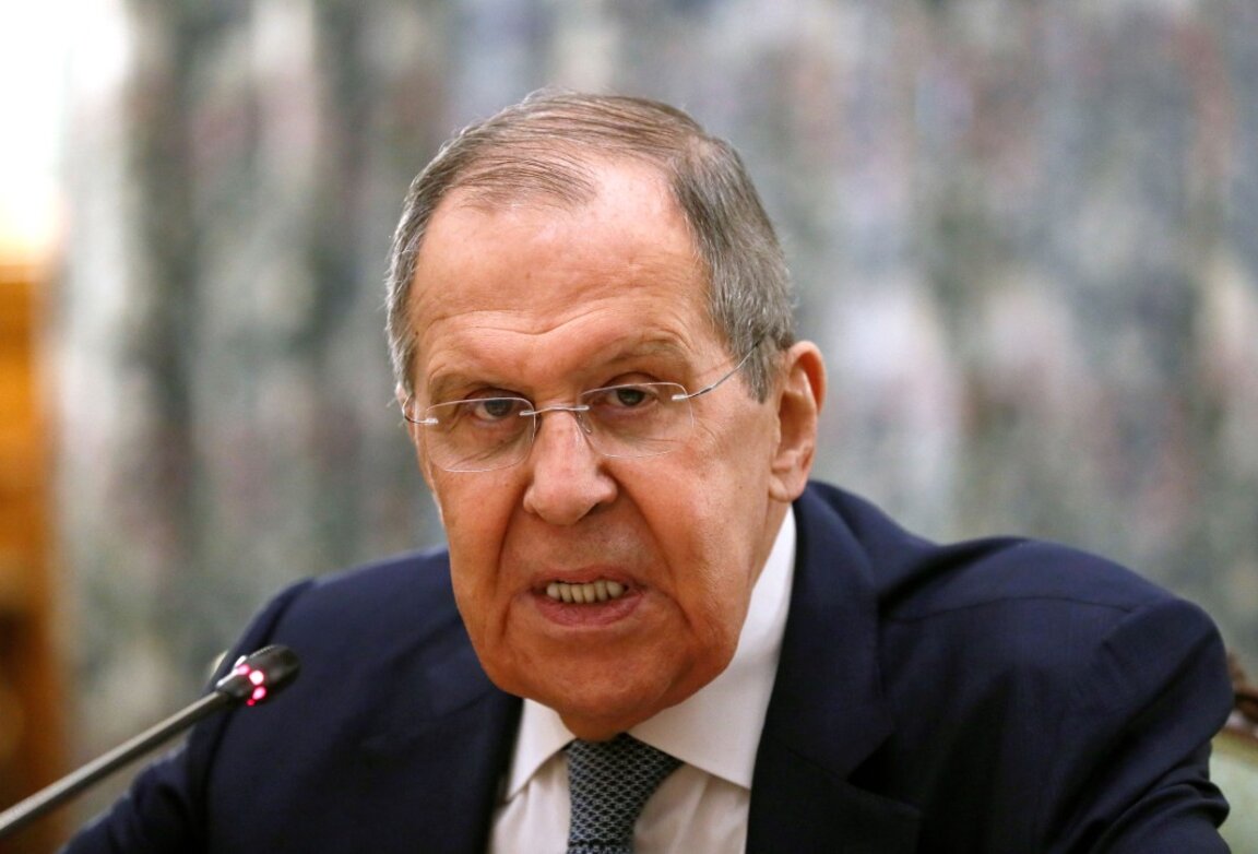 Министърът на външните работи на Русия Сергей Лавров
