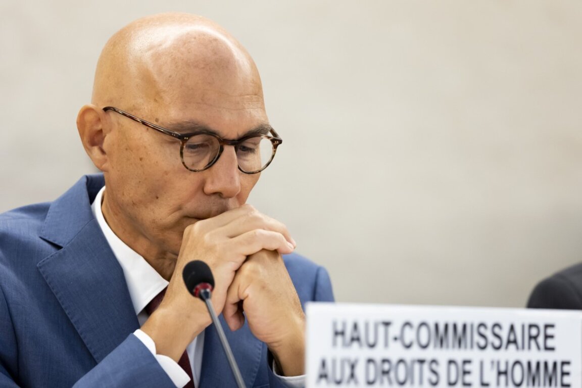 Върховният комисар на ООН за правата на човека Фолкер Тюрк