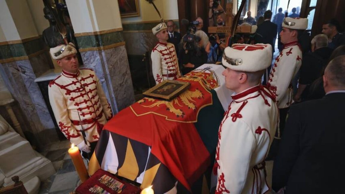 The remains of Tsar Ferdinand I now lie in Vrana Palace
