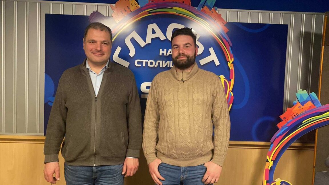 Доц. Иво Инджов и Аркади Шарков