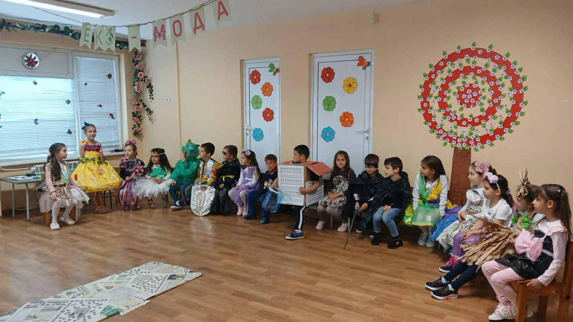 Модно ревю „Еко-фантазия“ в с.Царацово за Деня на Земята