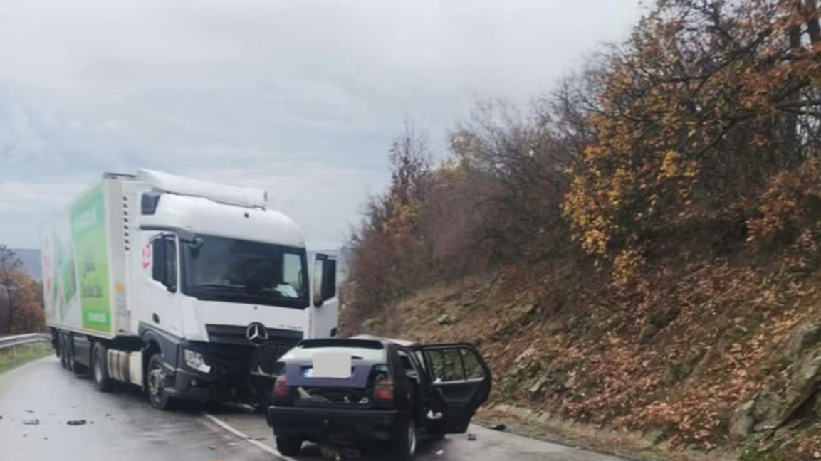 Наградиха инспектор Калоян Пейчев, спасил живота на дете при катастрофа