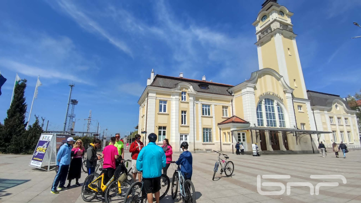 Градски велотур в Бургас по повод Giro d’Italia 