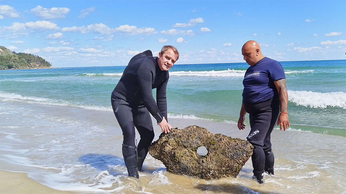 Ancient harbour from 1st millennium BC found off Cape Kilik
