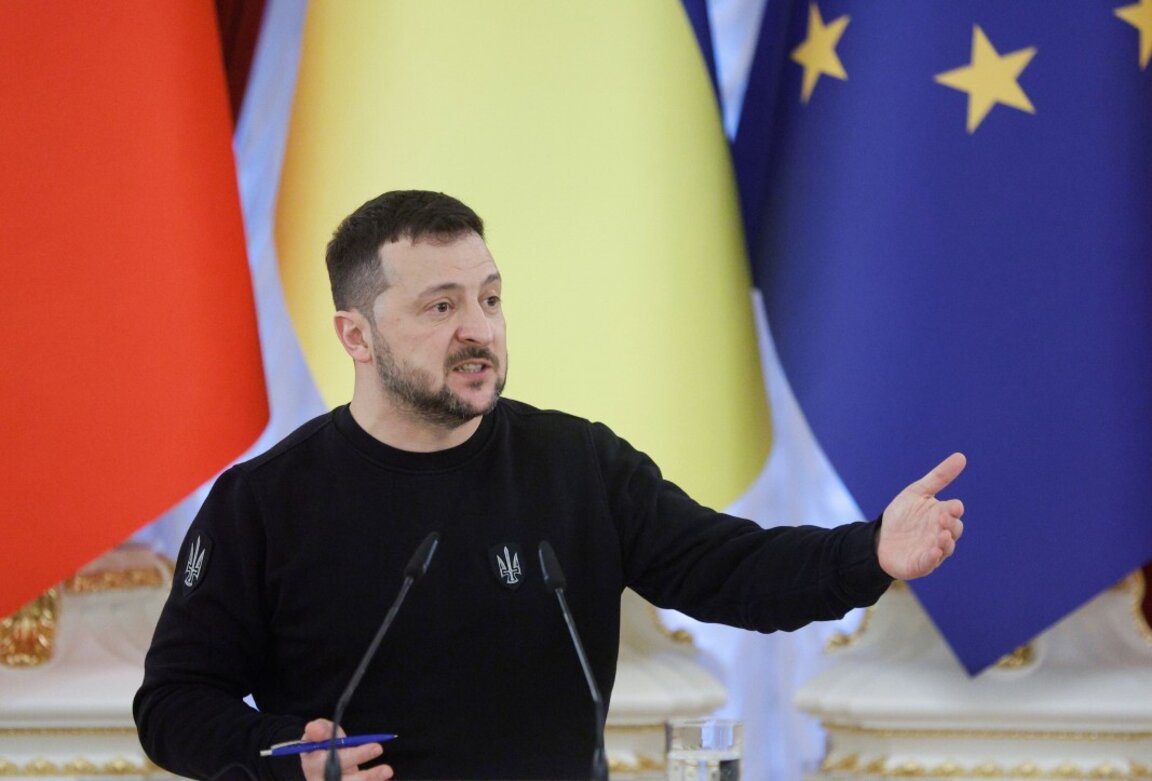 Президентът на Украйна Володомир Зеленски