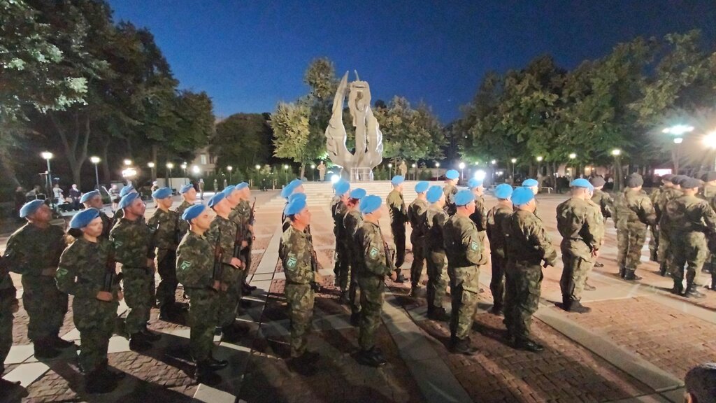 Тържествена заря-проверка по повод 141 години от Съединението