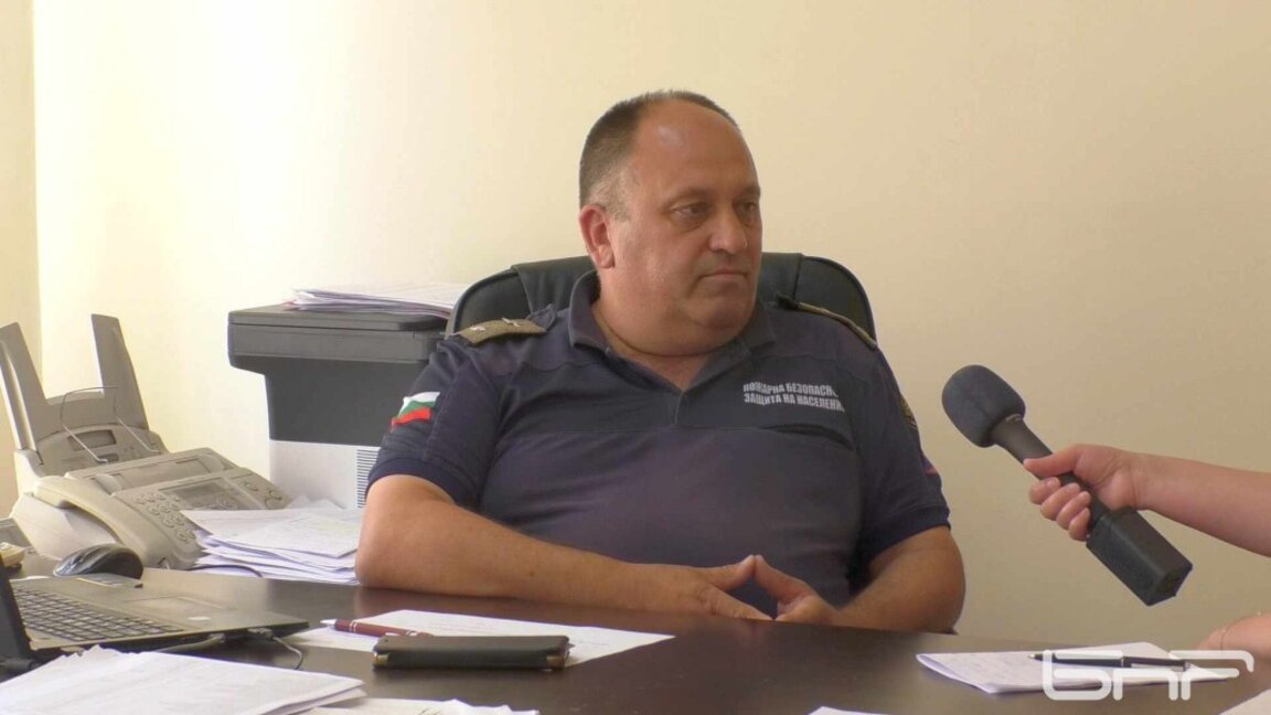 Гл. инсп. Ивелин Тонев - началник на Районна служба ПБЗН Свиленград