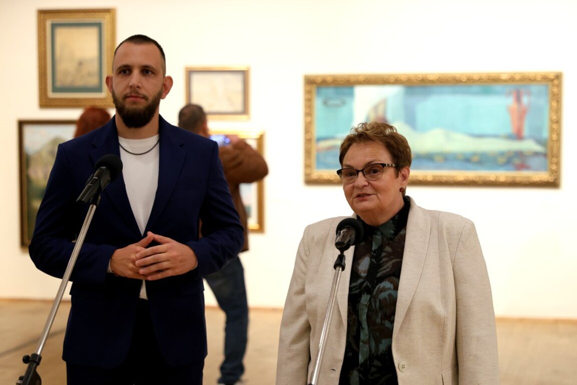 Любен Домозетски и Аделина Филева
