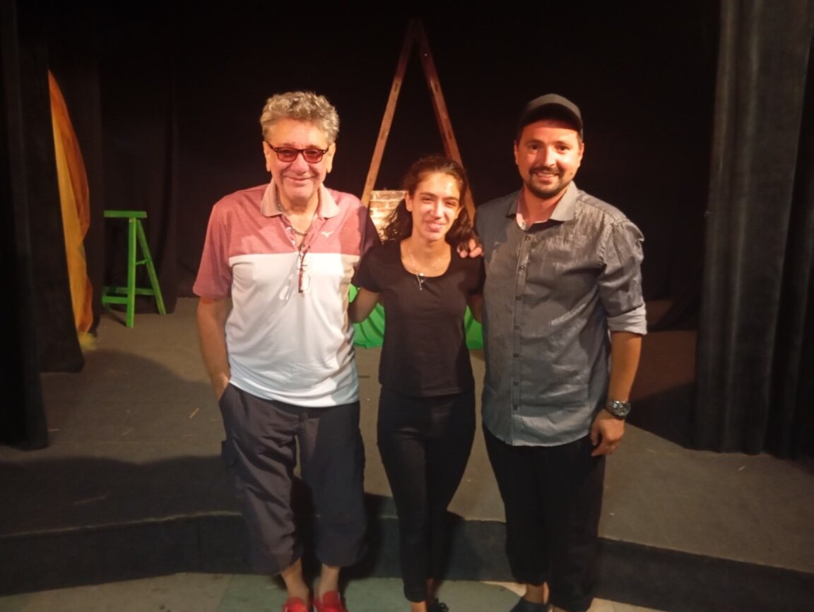 Иван Истатков, Ния Николова, Симеон Тодоров (от ляво на дясно)