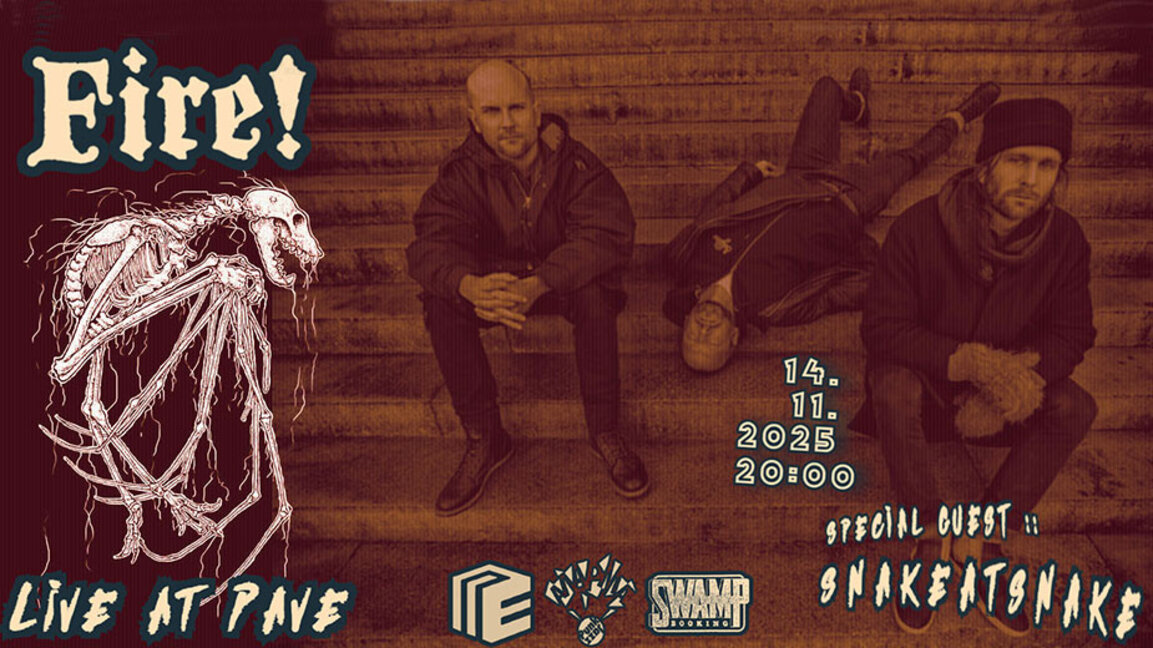 Fire! – Йохан Бертлинг, Матс Густафсон и Андреас Верлийн, плакат: "Аларма"