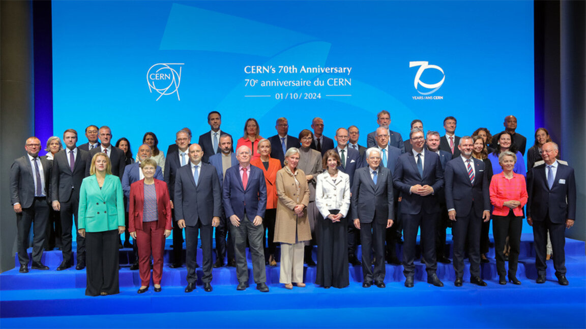 Le CERN a marqué ses 70 ans...
