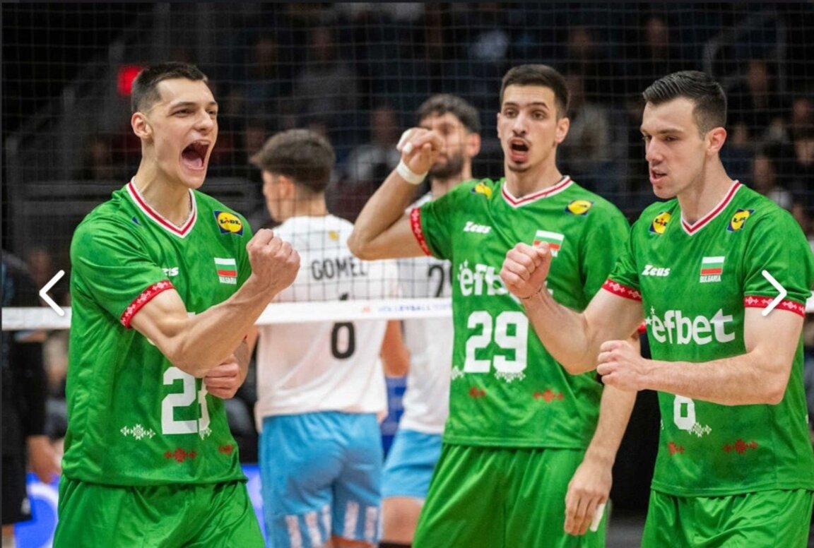 Bulgaria defeats Argentina in the Volleyball Nations League 2025