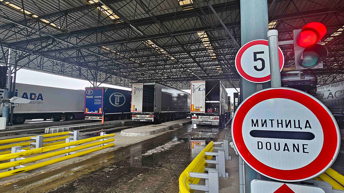 Starker Lkw-Verkehr in Richtung Türkei