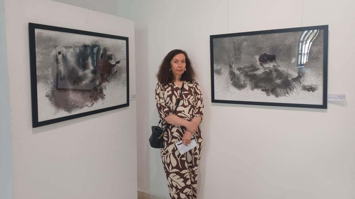 Светлината и тъмнината разменят ролите си в новата изложба на Христина Гаева