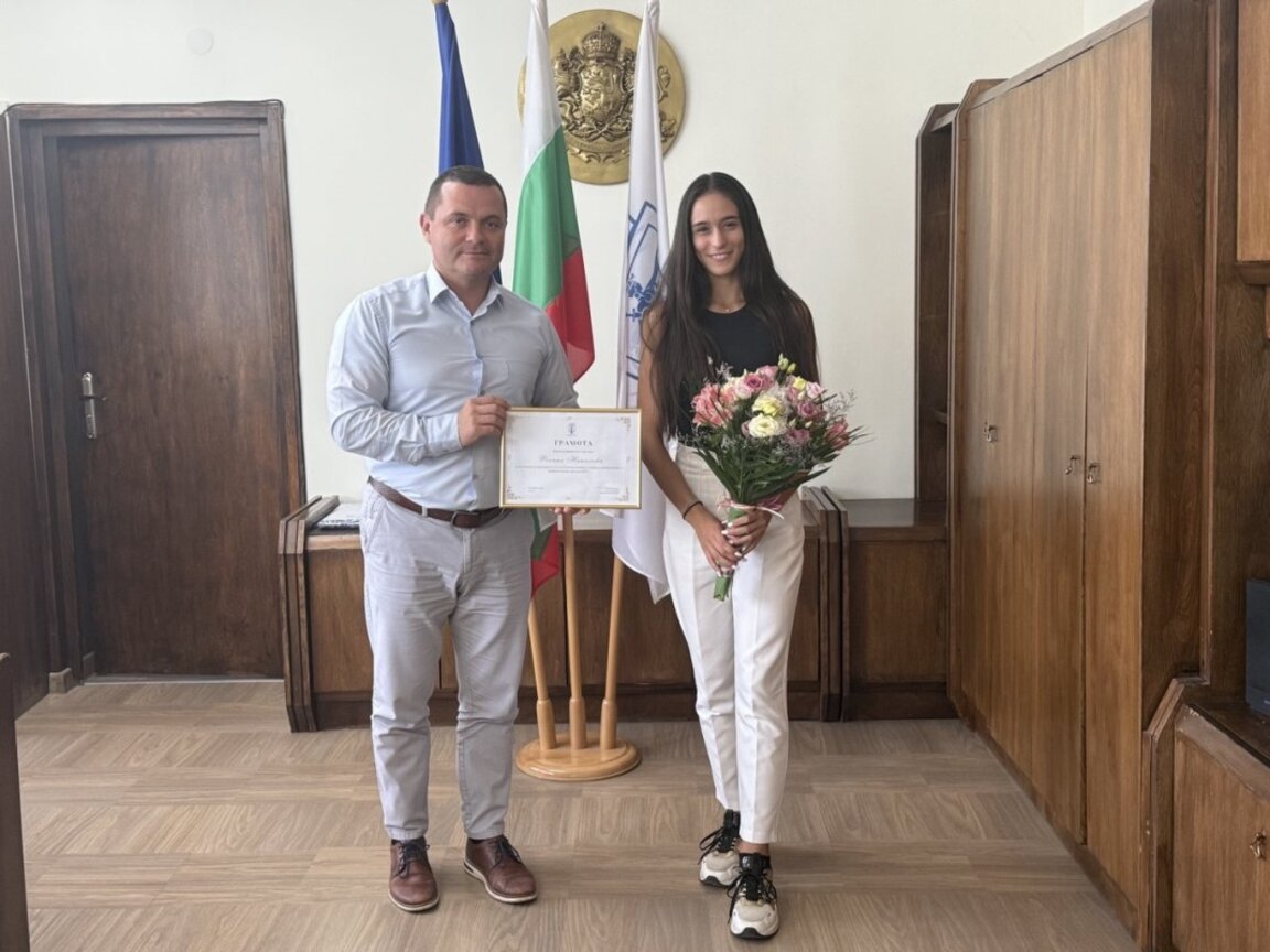 Награда за лекоатлетка