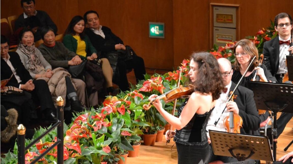 Iva Hölzl-Nikolova – the Bulgarian violinist in the renowned Austrian Bruckner Orchestra
