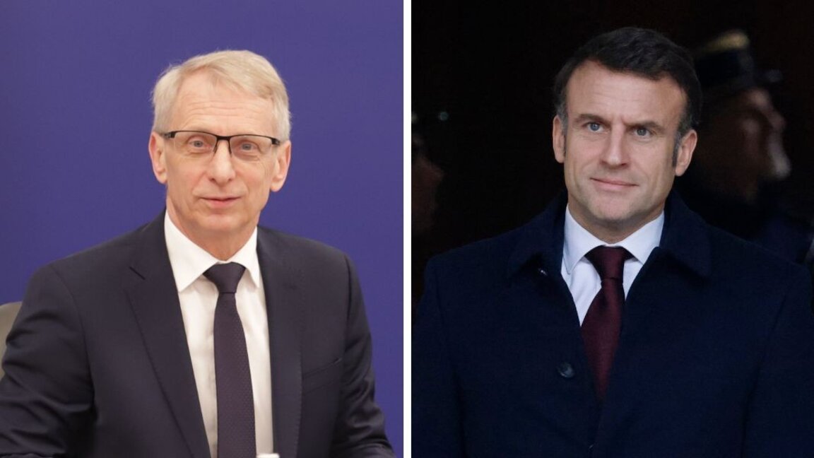 Nikolay Denkov / Emmanuel Macron