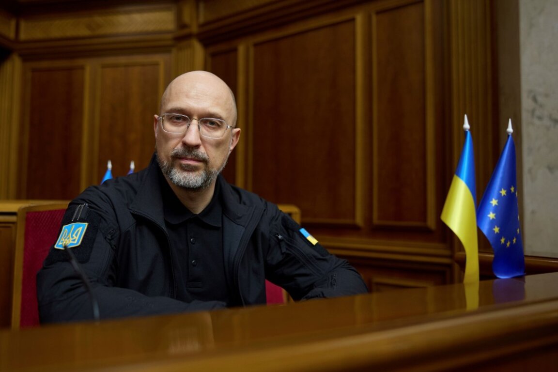 Украинският министър на отбраната Денис Шмигал