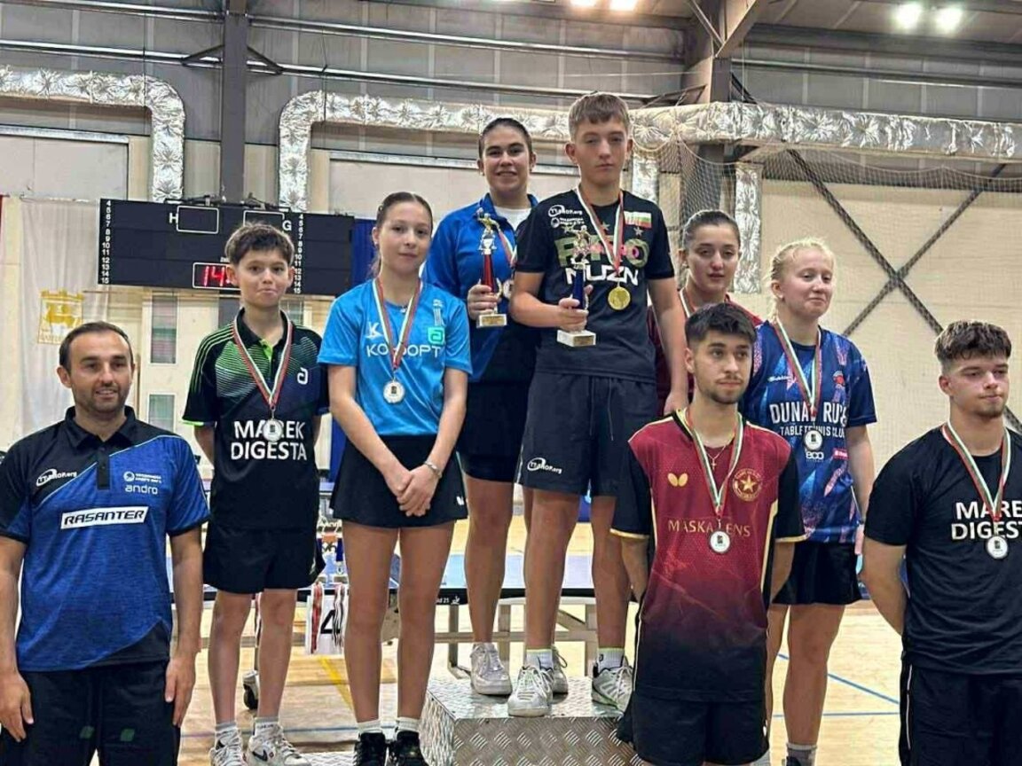 Много медали за тенисистите на "Комфорт"-Варна