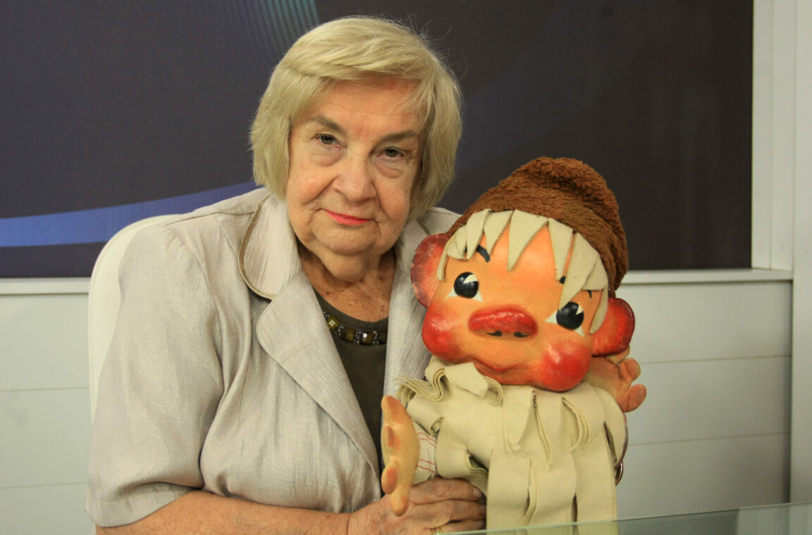 Слава Рачева с Педя човек - лакът брада