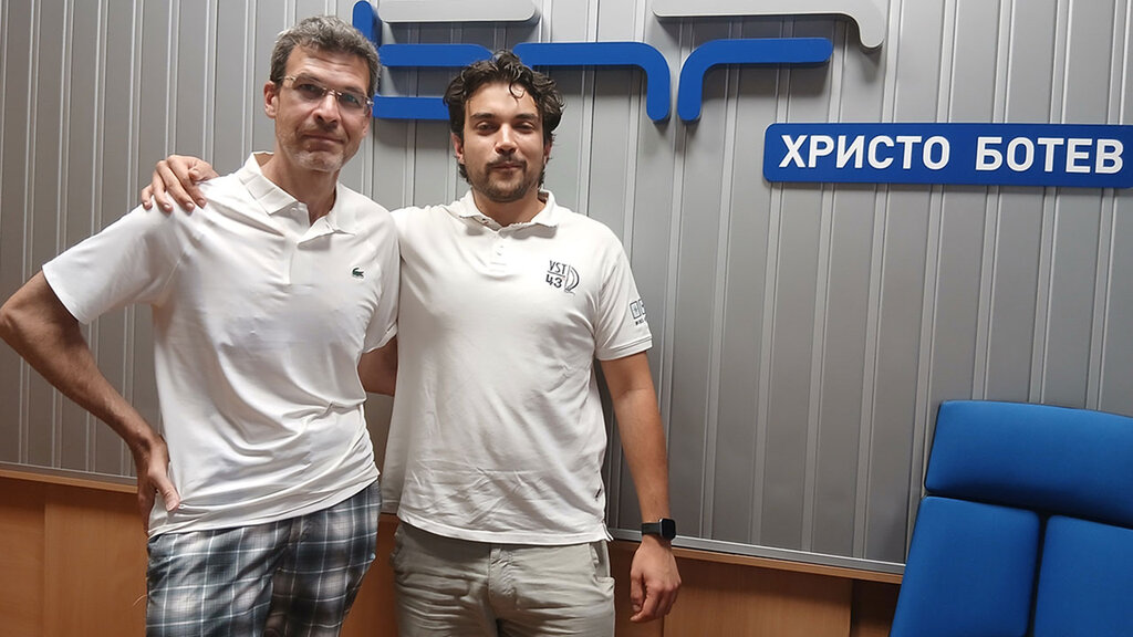 Николай Драгиев (вляво) и Светослав Зеленски