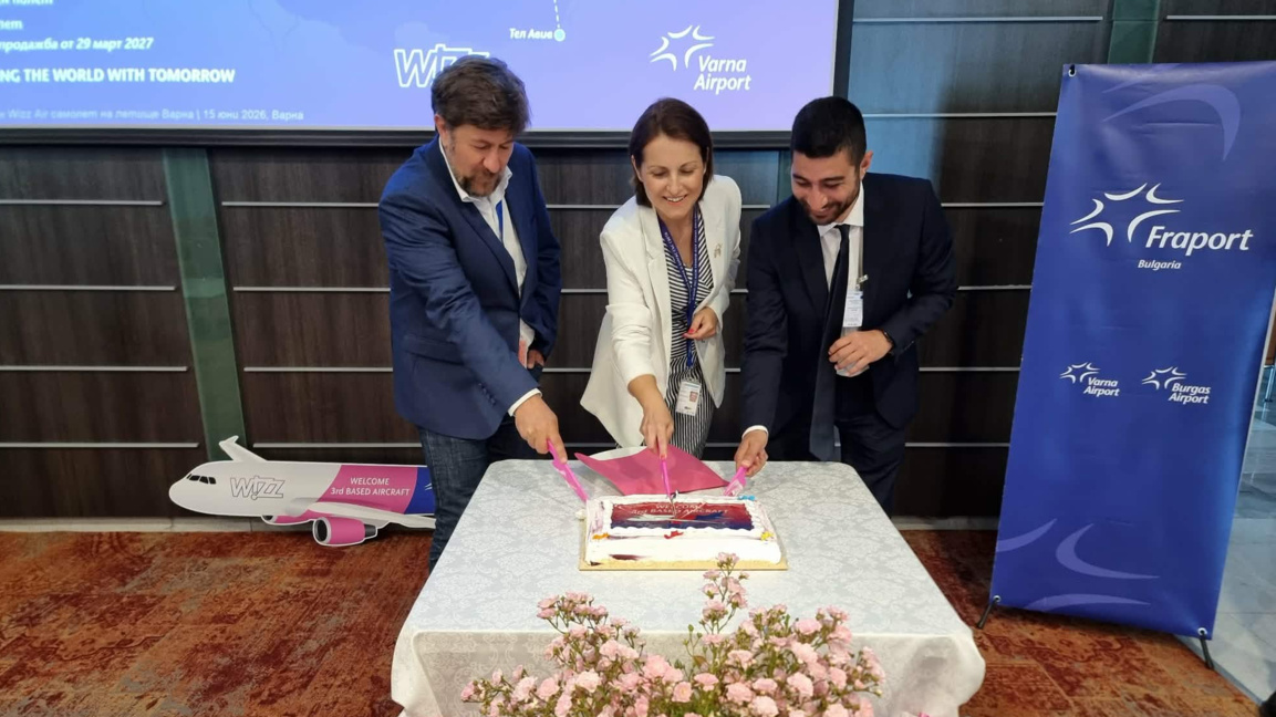 Летище Варна очаква над 2 млн. пътници тази година, вече с трети базиран самолет