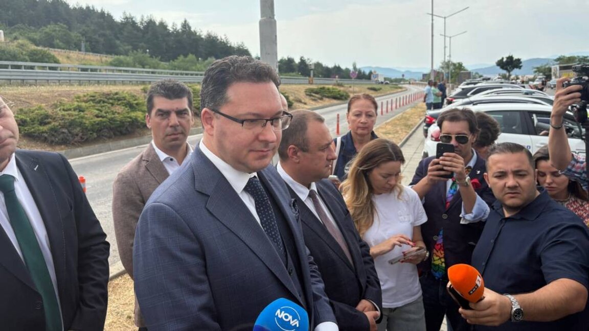 Interior Minister Daniel Mitov