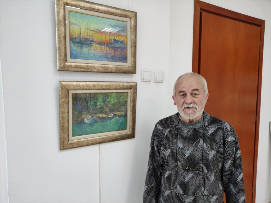 Тебеширените пейзажи на Вальо Кулев