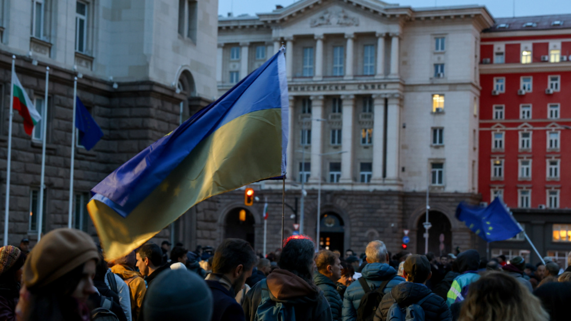 В Софии прошла акция протеста против реакции властей на кризис в Черном море