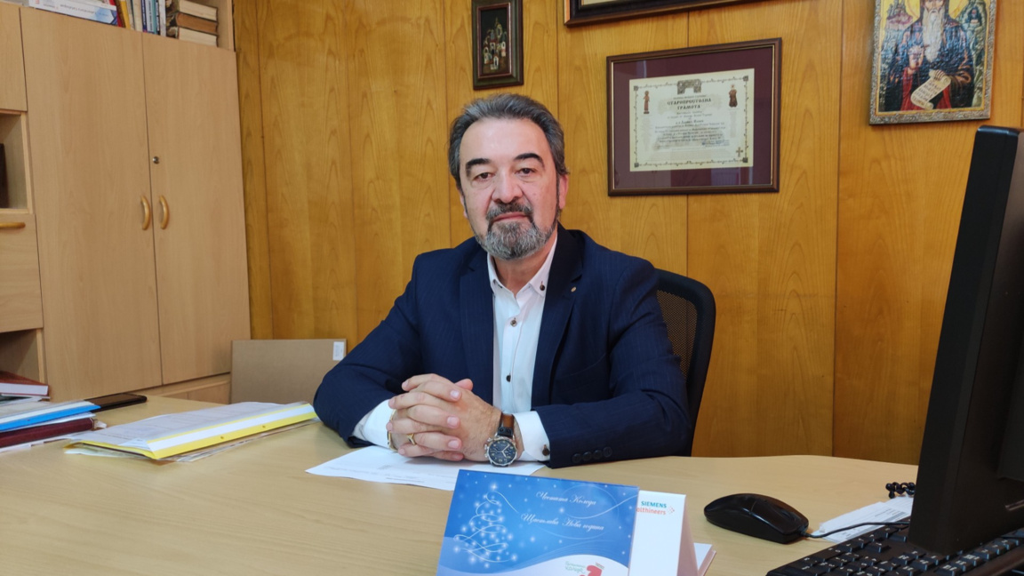 Д-р Даниел Илиев, директор на болница „Д-р Стефан Черкезов“ във Велико Търново