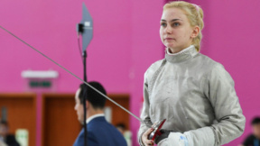 Йоана Илиева със среброто на сабя в Алжир