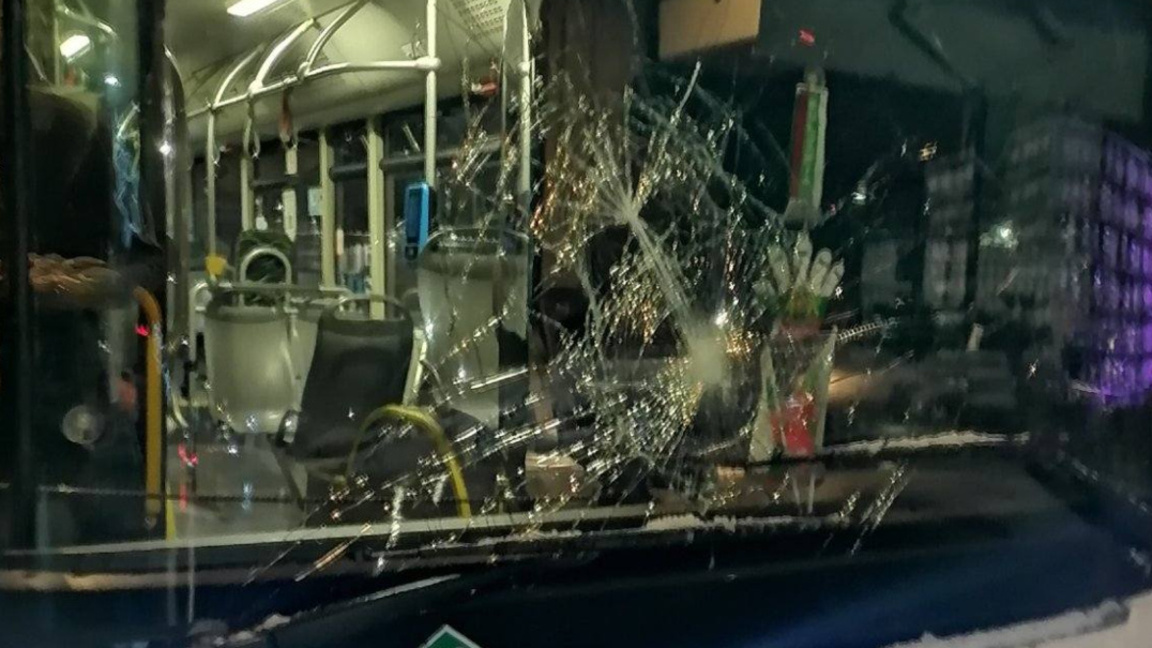 Издирва се човекът, хвърлил дърво по автобус в София