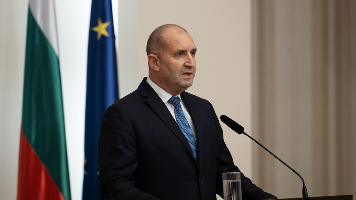 President Rumen Radev says his entry into politics will come as a surprise