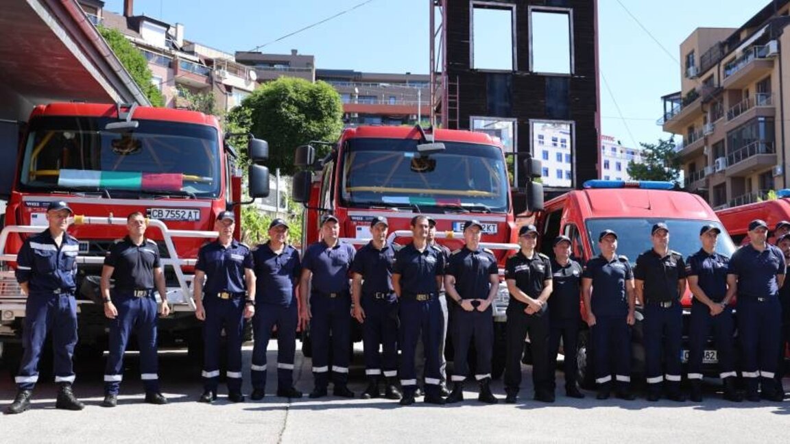 Στη Βόρεια Ελλάδα ευχαριστούν τους βουλγάρους πυροσβέστες για τη βοήθεια