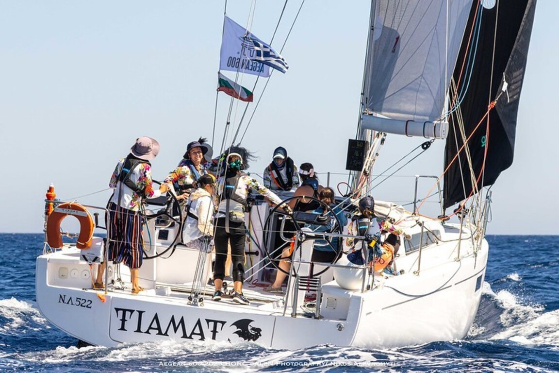 Първите жени, финиширали в регатата "Aegean 600", са българките "Time2Dare"