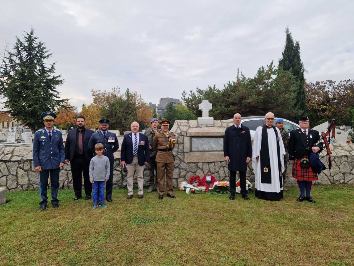 В Пловдив почетоха британските военни, загинали в Първата световна война