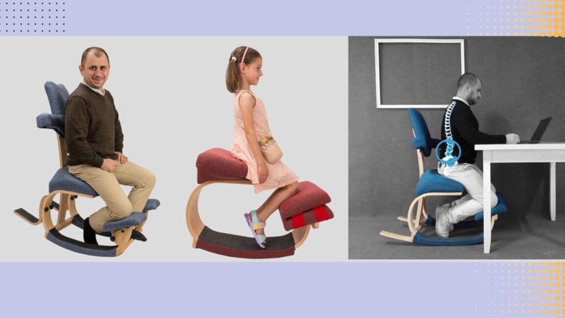 Венцислав Тотев е единственият, който изработва иновативни коленни столове за активно седене