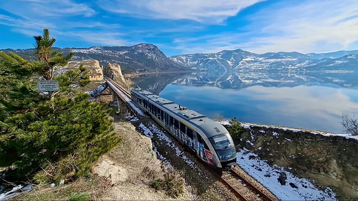 Zamanı ve dağı aşan “Rodopların Tırtılı” treni ile yolculuk