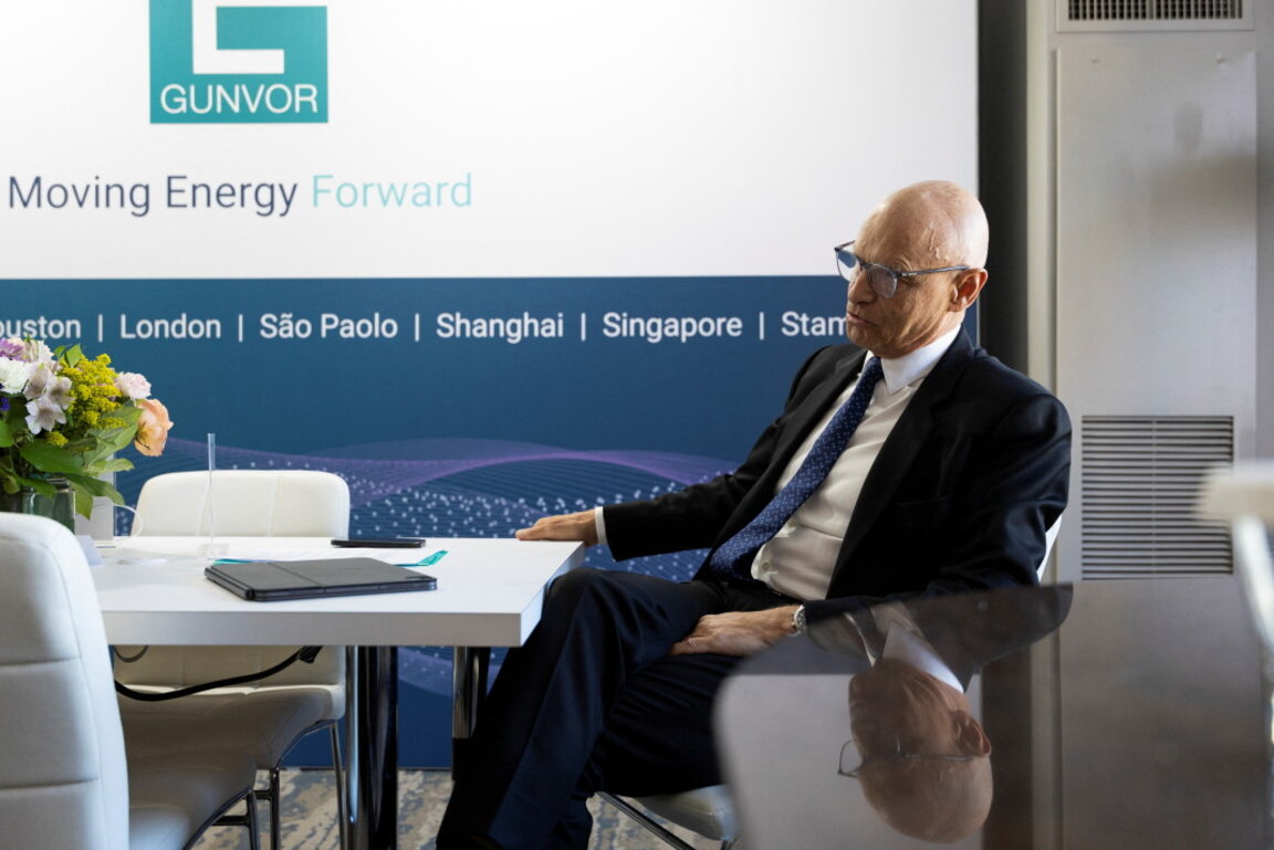 Торбьорн Торнквист, главен изпълнителен директор на "Гънвор" (Gunvor)